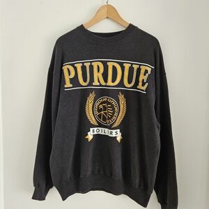 Vintage Purdue Boilermakers Sweashirt Extra Large University Football 90s
